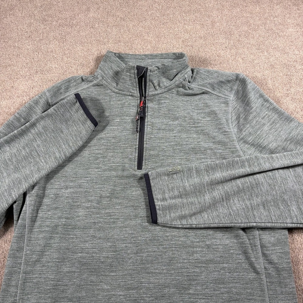 Avalanche Outdoor Supply Co Mens Large Gray Quarter‎ Zip Pullover